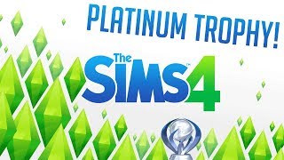 Sims 4 - Platinum Trophy Playthrough! [PS4] #1