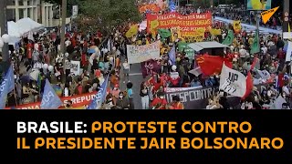 #Brasile: proteste contro il presidente Jair #Bolsonaro