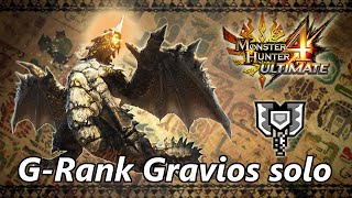MH4U G2★ Gravios solo (Charge Blade) - 3'09''10