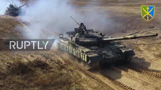 Ukraine: Country's armed forces hold drills close to Crimea border