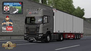 [ETS2 v1.35] GPS Voice Navigation Google Map v1.1