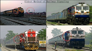 RARE: TOKEN EXCHANGE "THE OLDEST RAILWAY SIGNALING SYSTEM" - INDIAN RAILWAYS !!