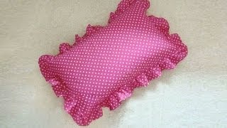 Как сшить красивую наволочку (How to sew beautiful pillowcase)