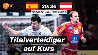 Spanien - Österreich 30:26 - Highlights | Handball-EM 2020 - ZDF