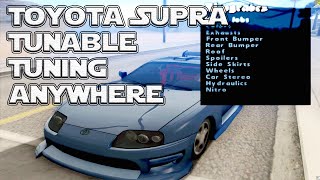GTA San Andreas Mods - Toyota Supra Tunable & Tuning car anywhere [SA][IVF][CLEO][CAR][HQ][1080p] - GTA San Andreas Mods