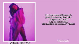 ITALIANI - NICE ASS - LIRIK #Hiphoplirik