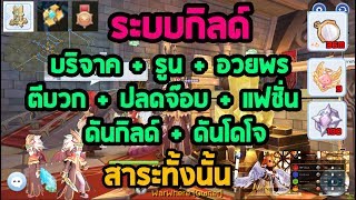 Ragnarok M Eternal Love - ระบบกิลด์ (บริจาค+รูน+อวยพร+ตีบวก+ปลดจ๊อบ+แฟชั่น+ดันกิลด์+ดันโดโจ ) EP.10