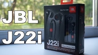Обзор наушников JBL J22i