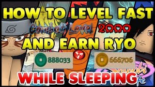 CRAZY FAST LEVELING SHINOBI LIFE | ROBLOX