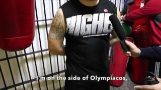 Gazzetta TV inside Koridallos Prisons