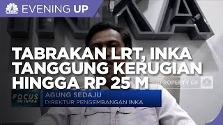 Tabrakan Uji Coba LRT, INKA Tanggung Kerugian Hingga Rp 25 M