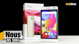 Nous NS 5004 — экспресс-обзор 5-дюймового смартфона