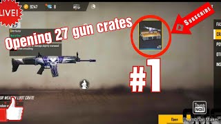 Opening 27 VIOLET TERROR WEAPON LOOT CRATE || Luhangurung