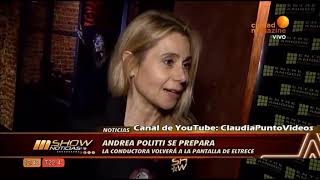 TV: Andrea Politti vuelve con "Ojos que no ven"