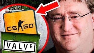 ТЕПЕРЬ CS:GO ДИКО СКАТЫВАЕТСЯ ?! - ПОЧЕМУ ГЕЙБ И ВАЛВ УБИВАЮТ КС ГО ?