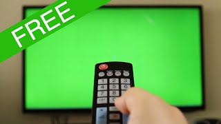 Free clip - remote control with green screen (download link below)