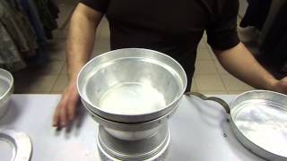 Шведская печь META 50.Swiss Army storm cooker META 50 in action