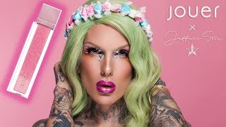 JEFFREE STAR X JOUER COSMETICS - LIP TOPPER COLLAB REVEAL!!