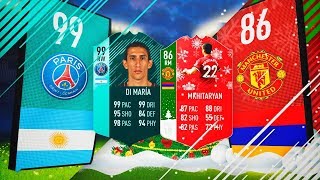 ME HAGO A MKHITARYAN FUTMAS VS LA PLANTILLA DE DI MARIA 99!! | FIFA 18