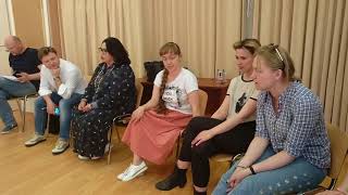 «Русская песня»   репетиция спектакля «За двумя зайцами» #1