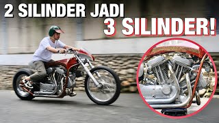 NYOBAIN HARLEY CUSTOM JADI 3 SILINDER - #441