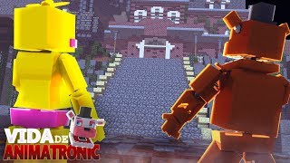 Minecraft: VIDA DE ANIMATRONIC #09 -A ANTIGA PIZZARIA! ( FIVE NIGHTS AT FREDDY'S )