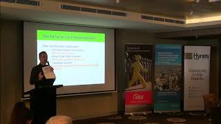 Capitol seminar series  - Chris Irons   BCCM Commissioner