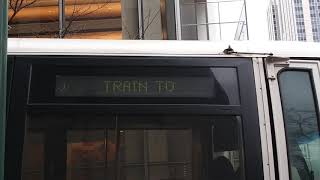 M14 Select Bus Service RTS and J Shuttle Bus