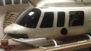 Bell 407 Scale RC T-Rex 700 mit Wren44 Turbine