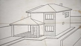 Como desenhar casa completo? Asista o video e aprenda!