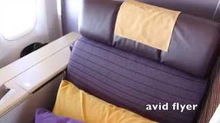 Thai Airways 747 Royal First Class - Lobsters on a Plane!