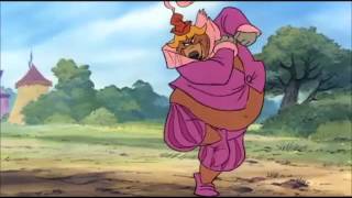 Robin Hood - Ο Ρομπέν των δασών - Η πιο αστεία σκηνή! Χαμός!