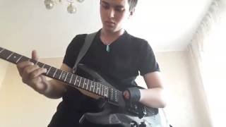 Парень без руки играет на гитаре (Europe — Final Countdown) | Handless guy plays guitar solo!