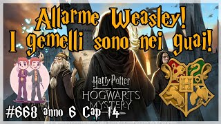 I gemelli Weasley sono nei guai! Penny aiutaci tu! - Hogwarts Mystery ita anno 6 cap 14 #668