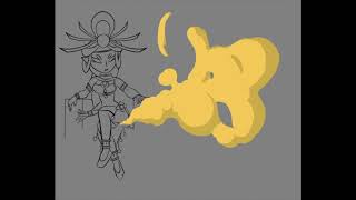 some more female farting animations :D