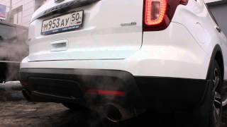 Тюнинг выхлопной системы на Ford Explorer - Borla SRT catback + type s + ILLSKILL.RU