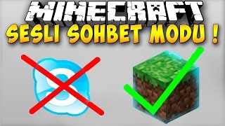 SESLİ SOHBET MODU!! - OYUN İÇİ MİKROFON MODU!! - Minecraft Mod Tanıtımları #99