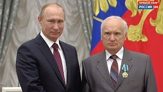 Выступление профессора Осипова А.И. в Екатерининском зале Кремля 15 ноября 2017 года