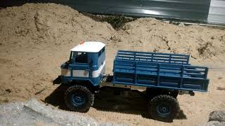 WPL military truck upgrade