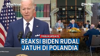 Joe Biden Ragukan Rudal Jatuh di Polandia Berasal Dari Rusia