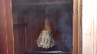 Копчение свиного окорока и дичи