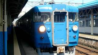 【北陸本線】475系海坊主　普通558M直江津駅発車(HD)