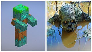 МАЙНКРАФТ В РЕАЛЬНОЙ ЖИЗНИ #1 МОБЫ | MINECRAFT IN REAL LIFE (mobs, items)
