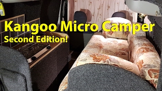Renault Kangoo Micro Camper #2 VAN TOUR - BeyondTheVan