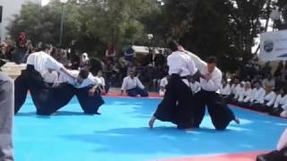 DIMENSTRATION D'AIKIBUDO in the faculté IBNO ZOHR