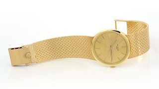 Patek Philippe Ref 3544/1 Mens Watch Solid Yellow Gold Manuel Wind