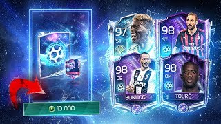 ГРОМАДНЕЙШИЙ ПАК ОПЕНИНГ С 98+ ИГРОКОМ !! ЗАТЯНУЛО В МЕЖГАЛАКТИЧЕСКОЕ ПРОСТРАНСТВО В FIFA MOBILE !!