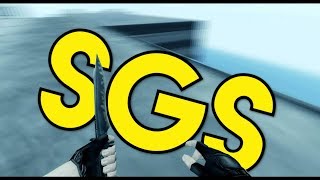 Counter strike 1.6 - trying sgs on a knife server :D