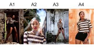 4 PHOTOGRAPHERS SHOOT THE SAME MODEL - BARBADOS EDITION!