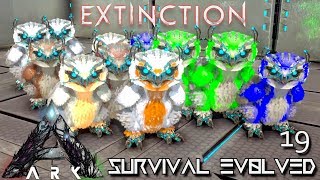 ARK: EXTINCTION - SNOW OWL MUTATIONS BREEDING BABY SO CUTE !!! | ARK SURVIVAL EVOLVED E19